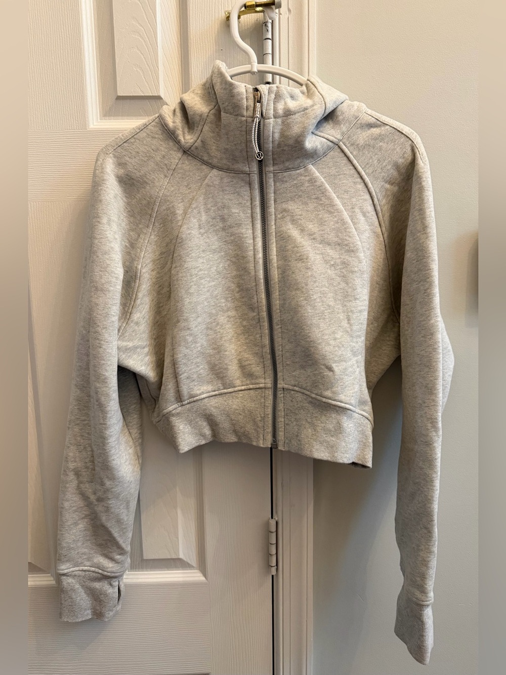 Lululemon Scuba Full-Zip Cropped Hoodie